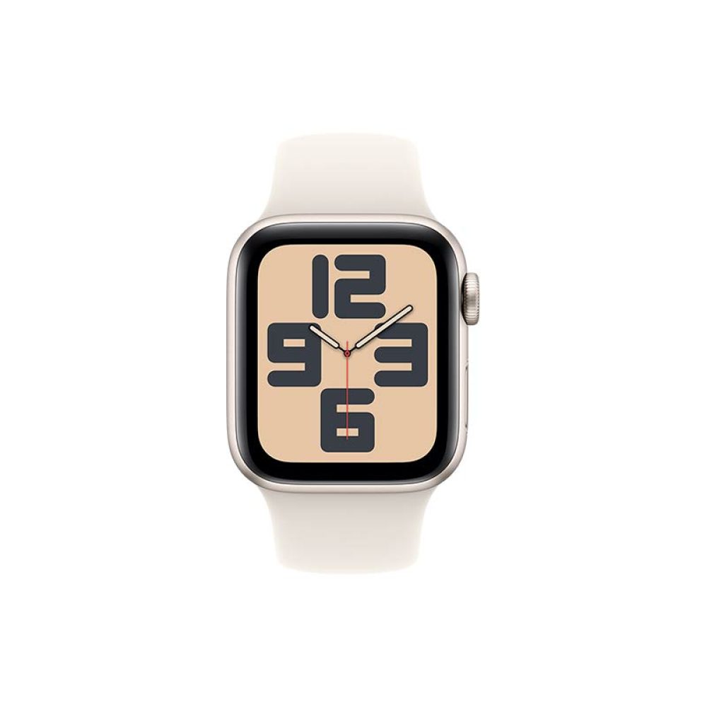 Apple Watch SE GPS + Cellular, Aluminiumgehäuse 40 mm Polarstern mit Sportarmband Polarstern