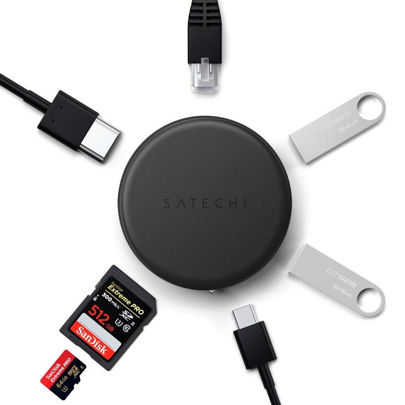 Satechi OntheGo 7-in-1 Multiport Adapter – Bild 2