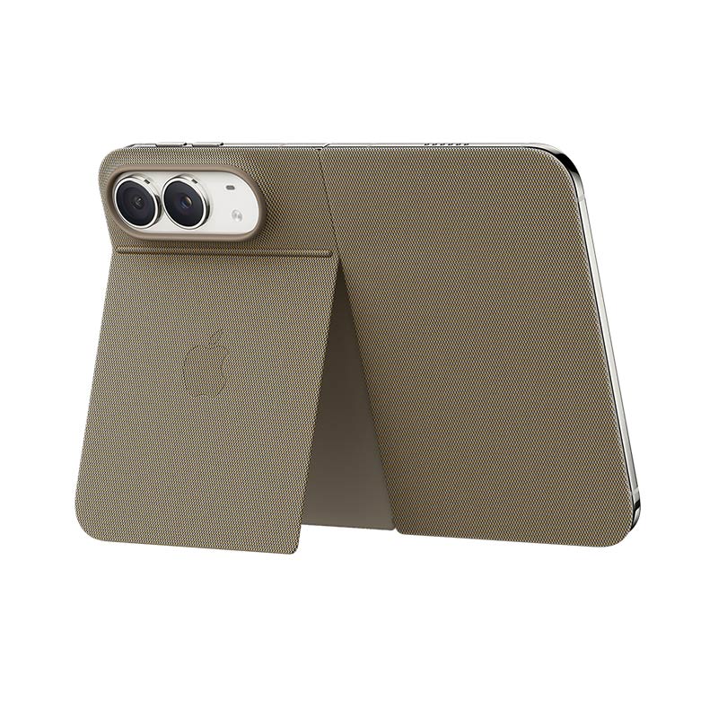 Apple iPhone Duo Folio mit Standfuß, Taupe – Bild 3